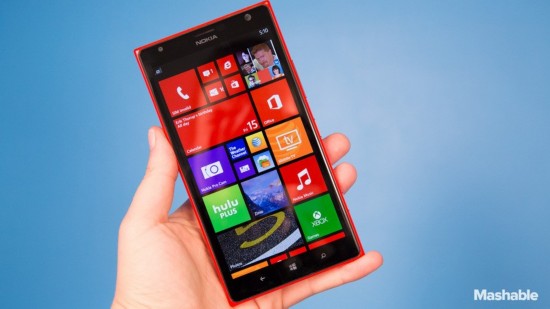6寸平板手机诺基亚lumia 1520上手:office软件是亮点(图)
