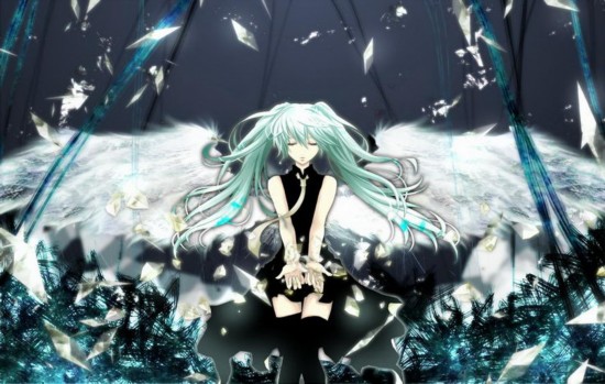 初音未来黑化恐怖图片