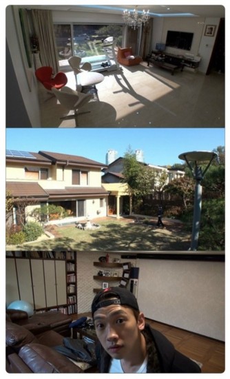 rain首度公开豪宅网友难怪金泰熙爱上他