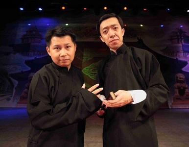 四位&ldquo;云&rdquo;字辈笑星现身      李菁和何云伟(4 /4张)