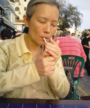 蓝洁瑛近照