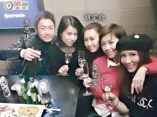 胡杏儿公开拥抱李思捷为事情闹大认真认错