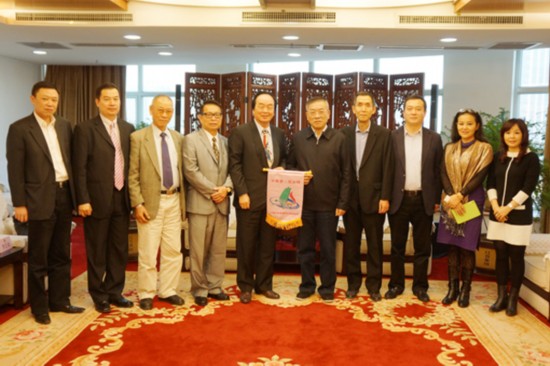 3月21日,中国侨联主席林军在北京会见了台湾同乡会
