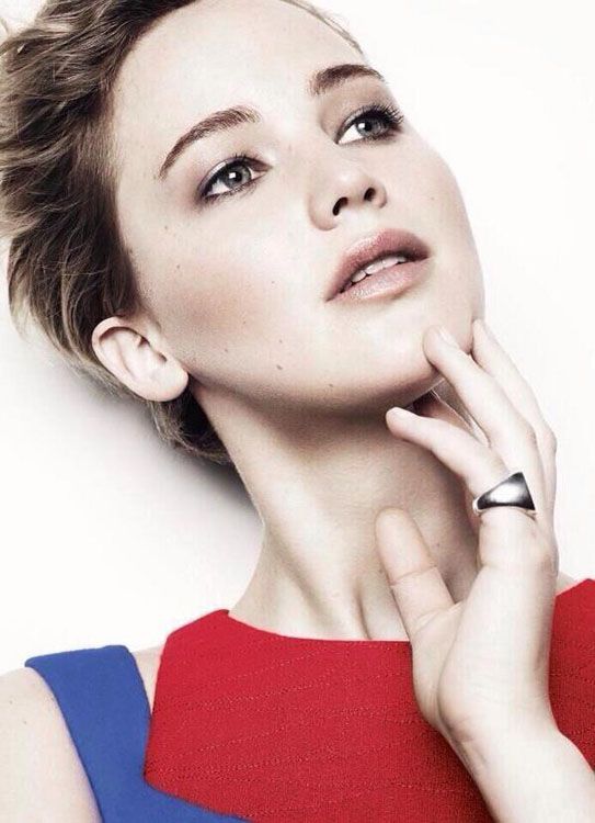 詹妮弗·劳伦斯优雅登《marie claire 》封面【3】