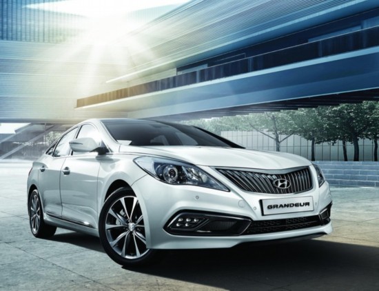 现代改款grandeur韩国首发新雅尊预览
