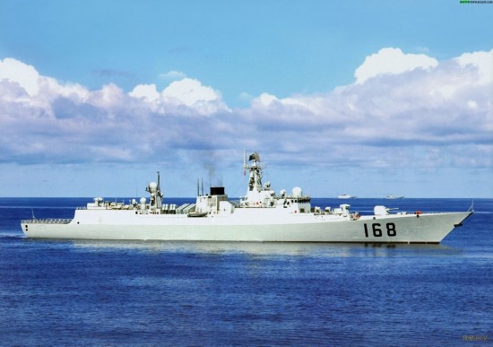 2艘052b导弹驱逐舰