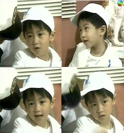 谢霆锋为节目曝童年红唇女装照 视频剪掉张柏芝【7】