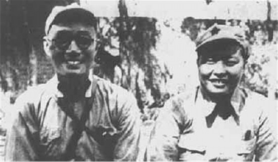 刘伯承与汪荣华.