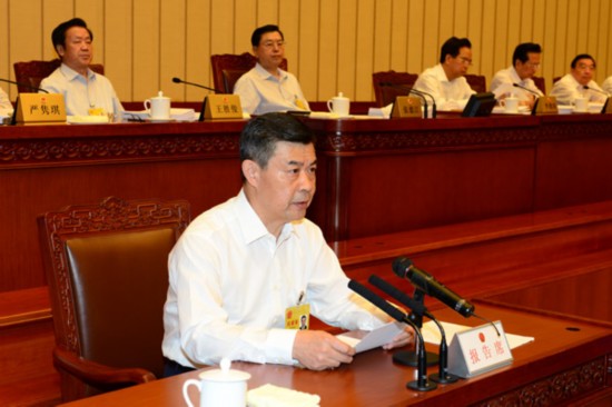 李适时作关于行政诉讼法修正案草案修改情况的汇报等
