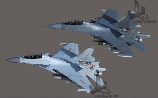 歼-16是中国沈阳飞机公司为海军航空兵所研发的一款新型多用途战机