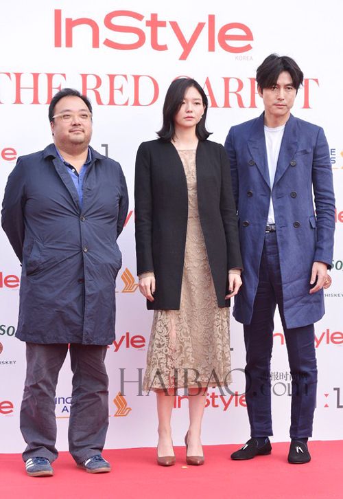 李絮,郑雨盛亮相2014第19届韩国釜山国际电影节"instyle the red