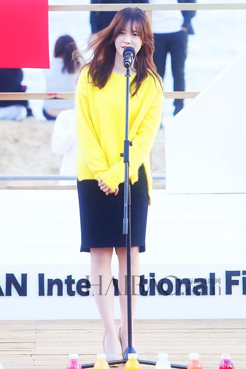 具惠善亮相2014第19届韩国釜山国际电影节《女儿》的open talk活动