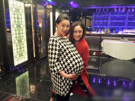 甘薇怀双胞胎孕照曝光低调嫁乐视老板贾跃亭6