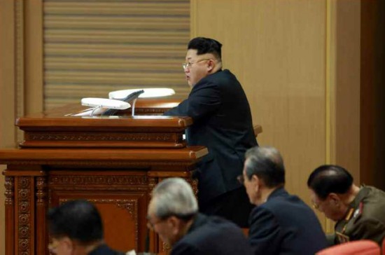 金正恩出席朝鲜劳动党中央政治局扩大会议高清组图5