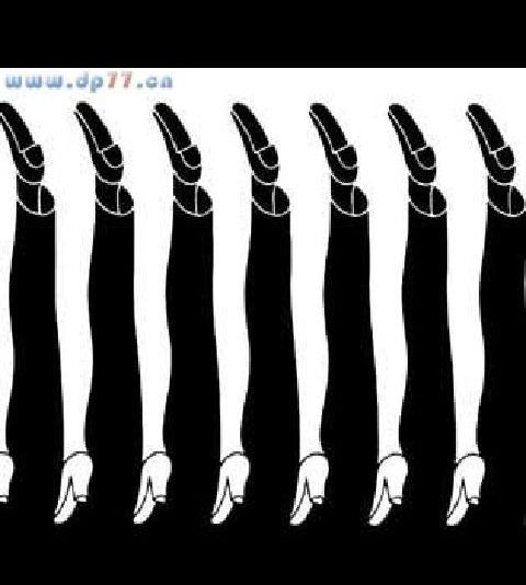 蓝黑裙子原图你见过吗 这些视觉误差图你能看准吗?