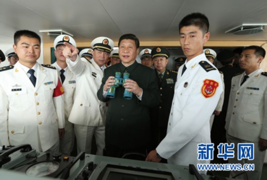 组图:中共中央领导人的军装照