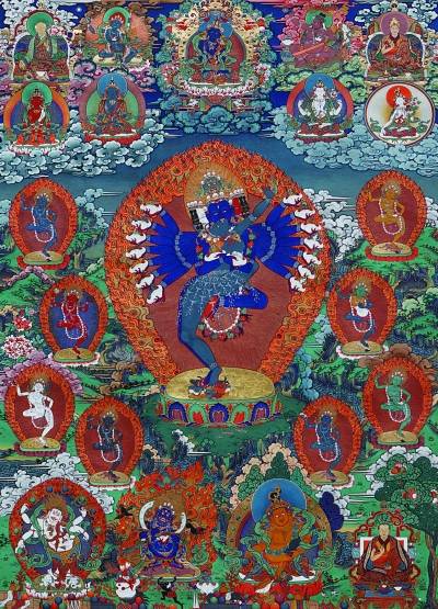 西藏绘画中的艺术修行