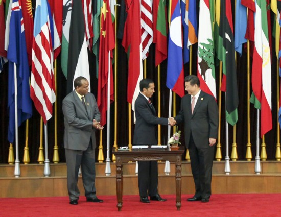 习近平出席万隆会议60周年纪念活动