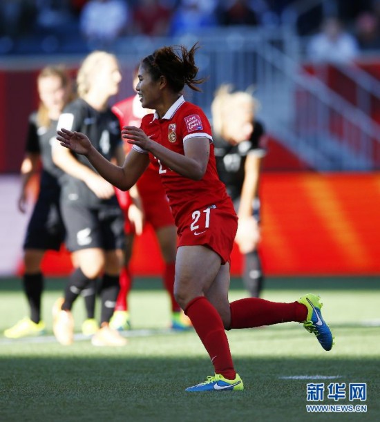 (女足世界杯)(1)足球——王丽思命中点球