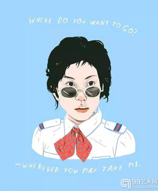 王家卫的电影给设计师和插画师带来的无限灵感