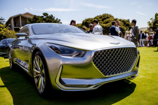 现代vision g概念车亮相加州圆石滩车展