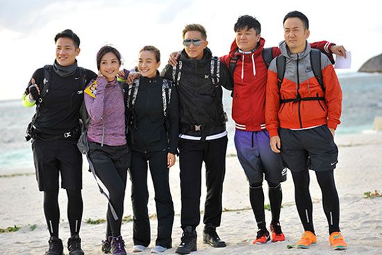 毛里求斯嘉宾合照今晚(本周五)21:10分,《极速前进》第二季将迎来第八