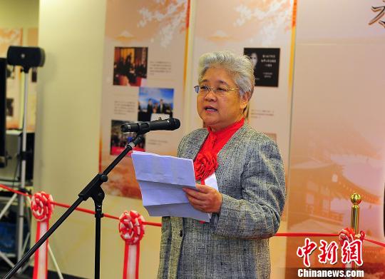 图为唐闻生在开幕式上致辞 王健 摄