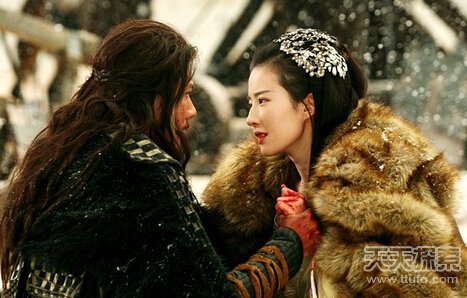 影视作品中的项羽和虞姬