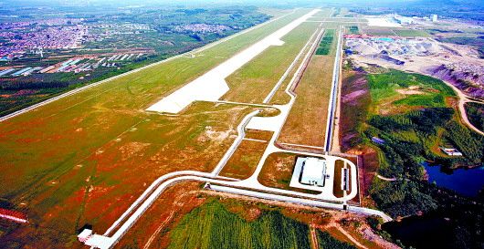 "三位一体"航空新城   "选址已经基本确定了,位置在飞机场东北方向