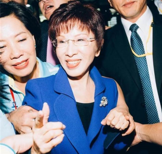 国民党主席洪秀柱.(图片来源:台湾《中时电子报》)