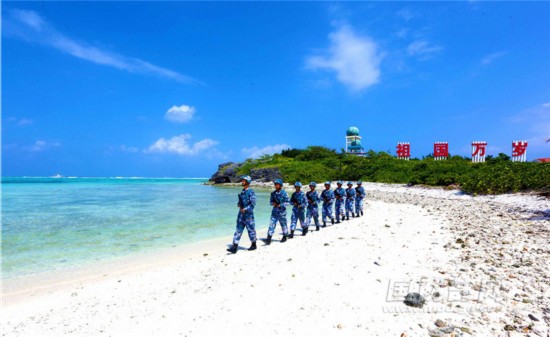 南海守岛部队资料图片