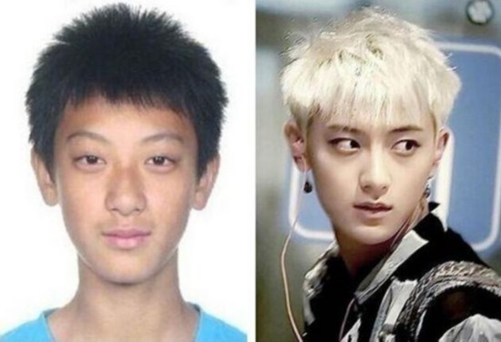 王菲巩俐张曼玉吴亦凡鹿晗 明星出道前后变化大到认不出