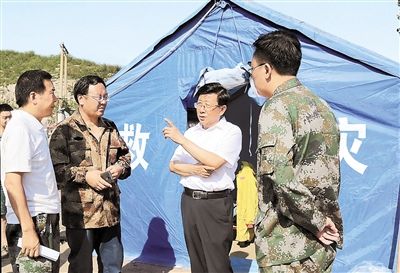 干部论坛原标题:赵克志在井陉县看望慰问受灾群众时强调  大力弘扬