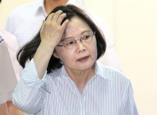 蔡英文.(图片来源:台湾《联合报》)