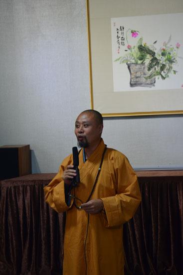 著名画僧 演旭法师 致辞