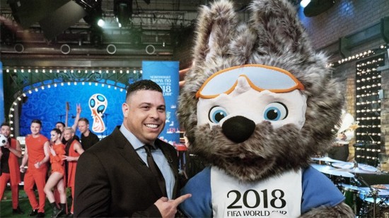 2018世界杯足球赛吉祥物公布小狼扎比瓦卡胜出