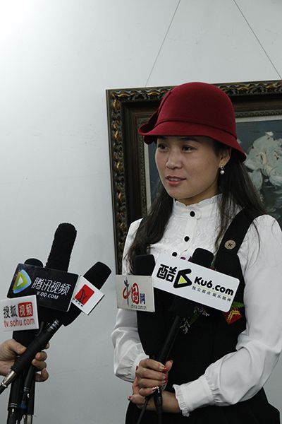 《慈云常护》——演旭禅画研究会作品展在京举行(图)