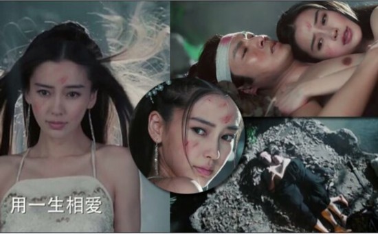 天下起了大雨,楚北捷又伤重感染发烧,白娉婷将楚北捷扶至山洞内