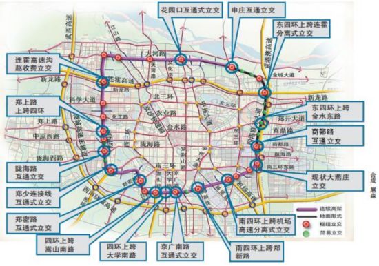 河南频道 核心提示丨郑州三环快速化早已结束,四环快速化正在