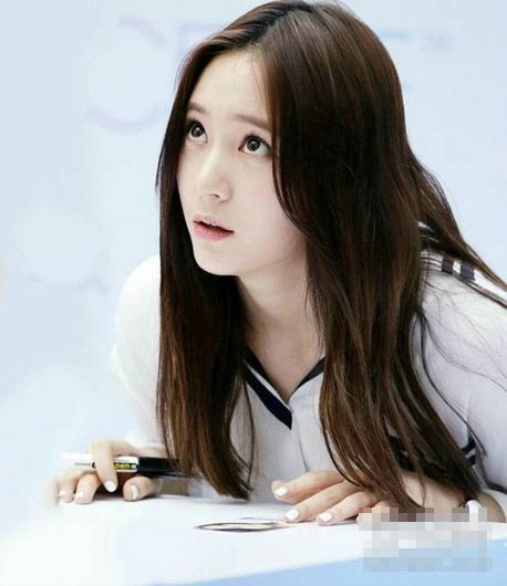 杨幂胖迪郑秀晶 中韩女神中分发型pk谁最美腻