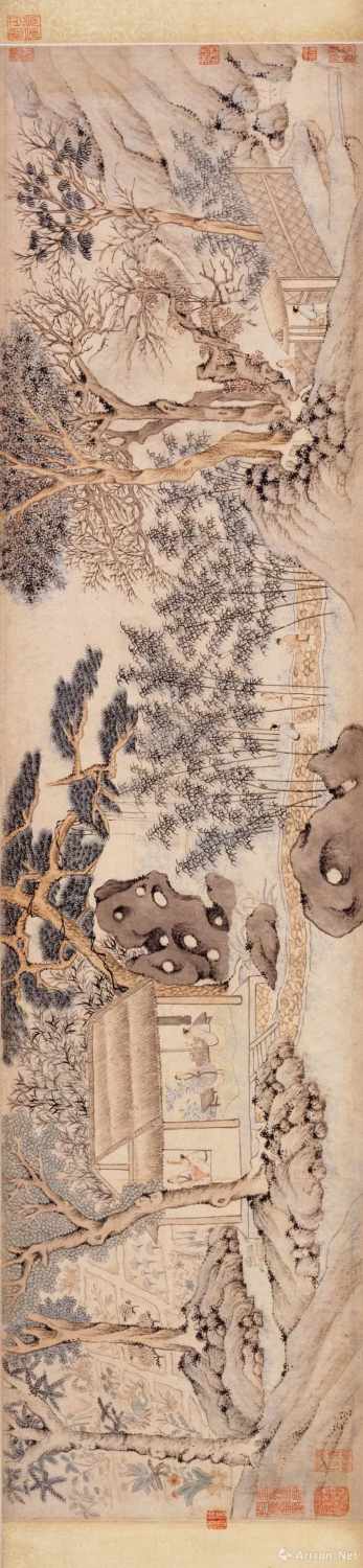 从石涛西园雅集图等手卷中看古代文人的雅集