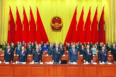北京市十五届人大一次会议胜利闭幕 蔡奇主持并讲话