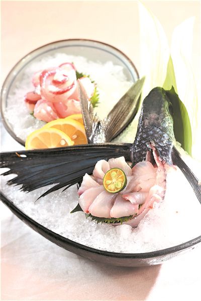飞鱼刺身