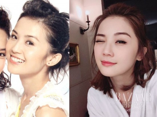 刚刚出道的阿sa给人青春活力的style,出道17年,真的看不出足足有17