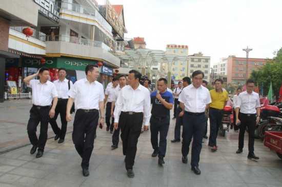 山东省土地发展集团有限公司来乐东考察
