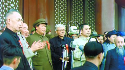《决胜时刻》四分钟高清彩色开国大典看得观众热血沸腾