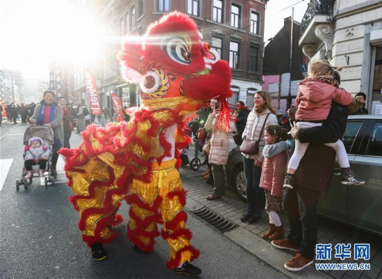 比利时举办欢乐春节农历新年庆祝活动