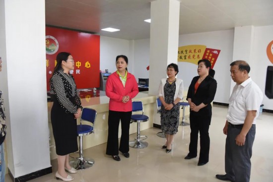自治区妇联副主席孔献玲一行到昭平县开展巾帼扶贫调研工作