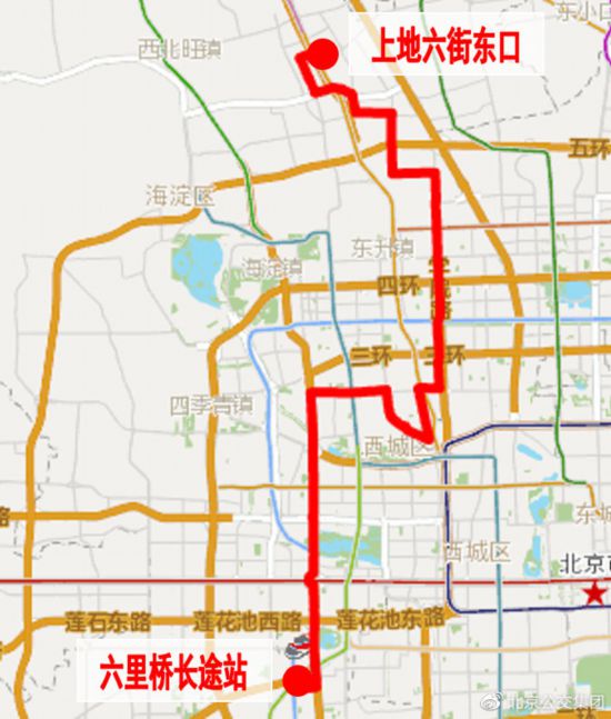 北京公交671路线图图片