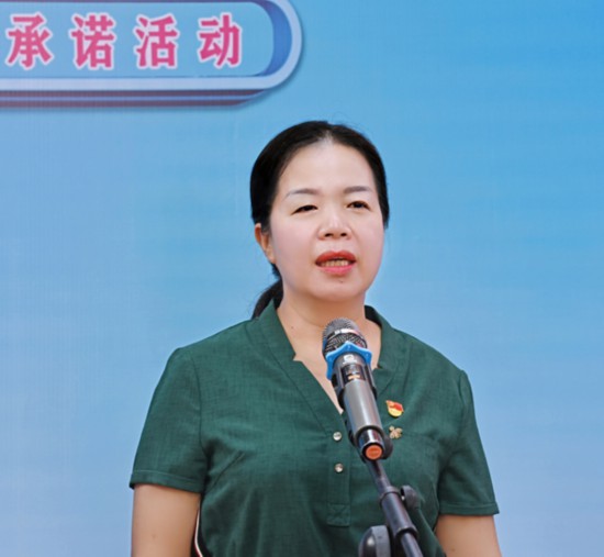 高峰林场党委书记陆湘云书记讲话